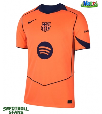 Barcelona Tredje Tröja 2025-26 Kortärmad